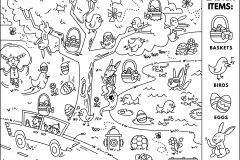 The plain line art