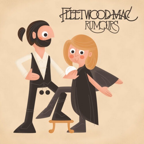 Album Cover Illustration – Fleetwood Mac/Rumours