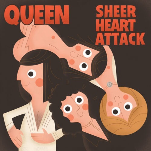 Album Cover Illustration – Queen/Sheer Heart Attack