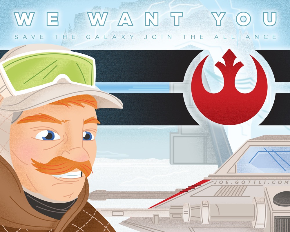 We Want You – Rebel Alliance Poster