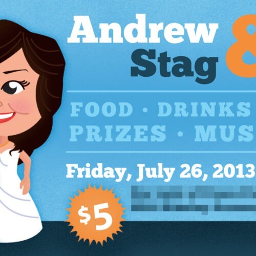 Andrew & Lia Stag and Doe – Ticket