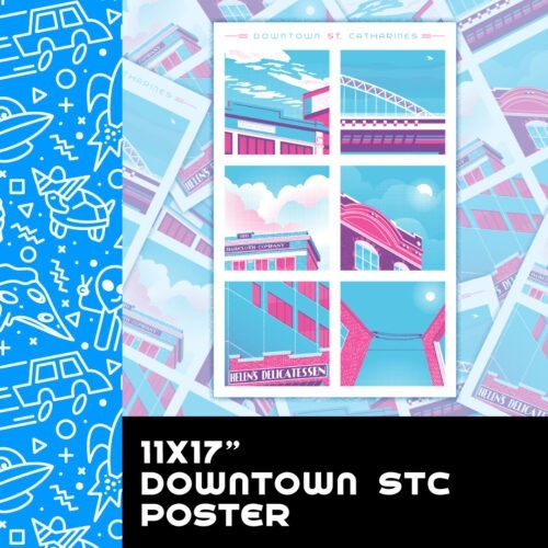 11x17" Downtown STC poster