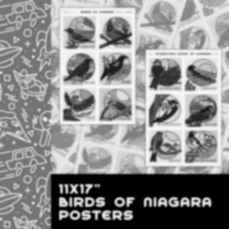11x17" Birds of Niagara Posters