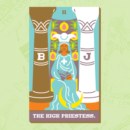 The High Priestess.
