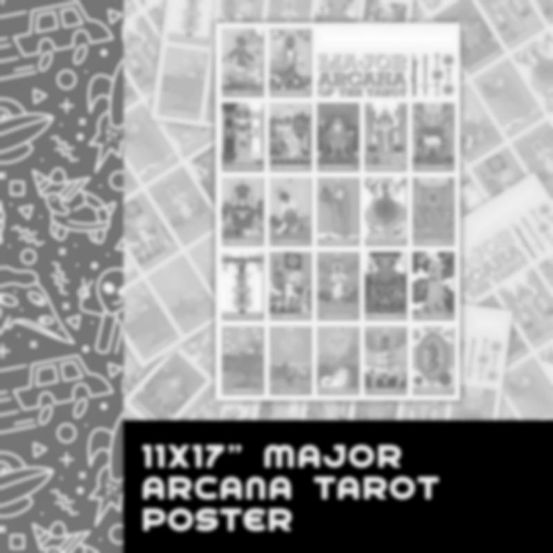 11x17" Major Arcana Tarot Poster