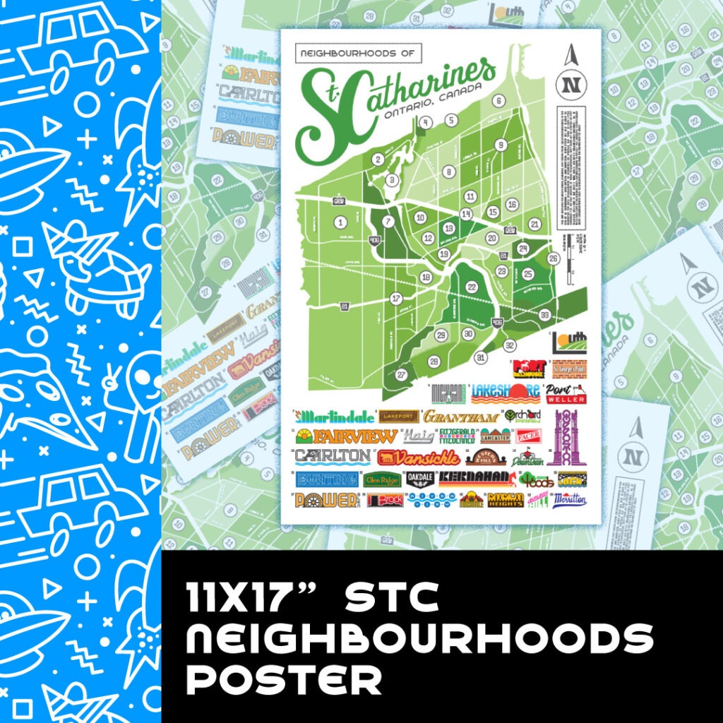 11 x 17″ STC Neighbourhoods Poster